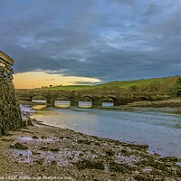 Buy canvas prints of Bowcombe Bridge, Devon. by Ian Stone