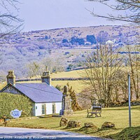 Buy canvas prints of Widecombe in The Moor  by Ian Stone