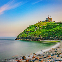 Buy canvas prints of Criccieth castle ,North Wales. by Ian Stone