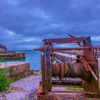 Buy canvas prints of Charlestown harbour , Cornwall  by Ian Stone