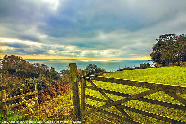View from Strete in Devon Picture Board by Ian Stone