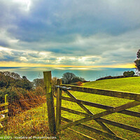 Buy canvas prints of View from Strete in Devon by Ian Stone