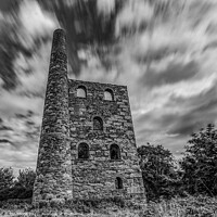 Buy canvas prints of Engine house,Cornwall  by Ian Stone