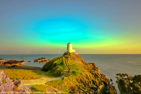 Twr Mawr lighthouse  Picture Board by Ian Stone