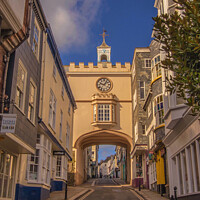 Buy canvas prints of Timeless Totnes by Ian Stone