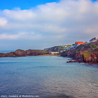Buy canvas prints of Serene Beauty of Hope Cove by Ian Stone