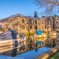 Buy canvas prints of The old warehouses, Totnes  by Ian Stone