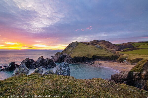 Devon sunset  Picture Board by Ian Stone