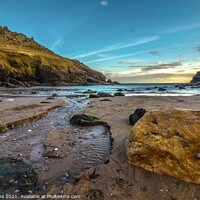 Buy canvas prints of Soar Mill Cove  by Ian Stone
