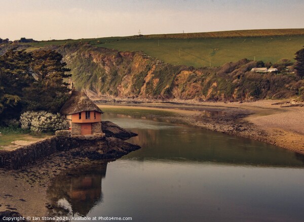 The Boathouse at Bantham beach  Picture Board by Ian Stone