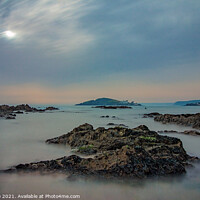 Buy canvas prints of Burgh island from Bantham beach  by Ian Stone