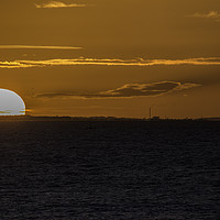 Buy canvas prints of As the Sun goes down. by Andrew Nutting