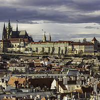 Buy canvas prints of Prague Cityscape by Andrew Nutting