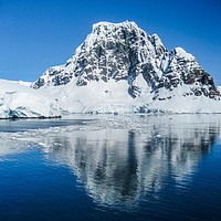 Buy canvas prints of Antarctic mountain by Rosaline Napier
