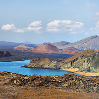 Buy canvas prints of Galapagos landscape by Rosaline Napier