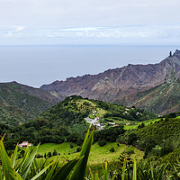 Buy canvas prints of Volcanic features on St Helena by Rosaline Napier