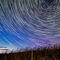 Buy canvas prints of Isle of Skye star trails by Rosaline Napier