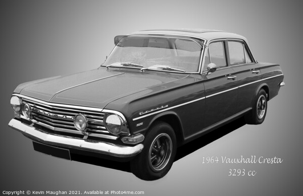 1964 Vauxhall Cresta Picture Board by Kevin Maughan