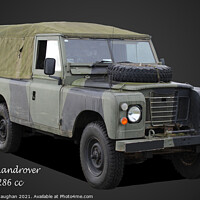 Buy canvas prints of Rugged Relic: Vintage Landrover Defender by Kevin Maughan
