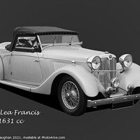 Buy canvas prints of 1939 Lea Francis by Kevin Maughan