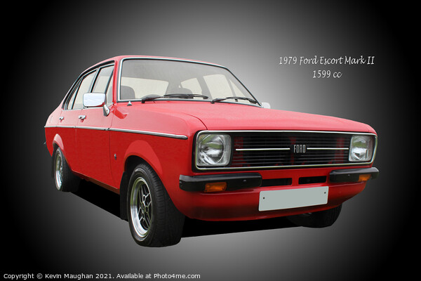 1979 Ford Escort Mark II Picture Board by Kevin Maughan