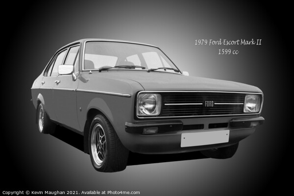 1979 Ford Escort Mark II Picture Board by Kevin Maughan