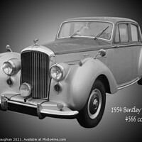 Buy canvas prints of The Timeless Elegance of a 1954 Bentley R Type by Kevin Maughan
