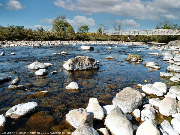 The River Breamish In Ingram Valley Picture Board by Kevin Maughan