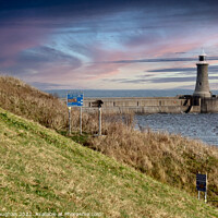 Buy canvas prints of Tynemouth Pier And Lighthouse by Kevin Maughan