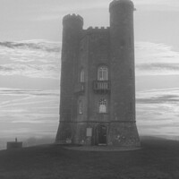 Buy canvas prints of Broadway Tower In The Cotswolds by Kevin Maughan