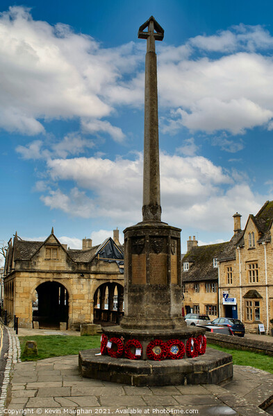 Chipping Campden Stone Memorial Picture Board by Kevin Maughan