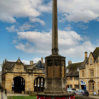 Buy canvas prints of Chipping Campden Stone Memorial by Kevin Maughan