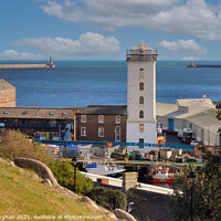 Buy canvas prints of Safely Guided by the North Shields Lighthouse by Kevin Maughan