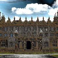 Buy canvas prints of Floors Castle (Digital Image) by Kevin Maughan
