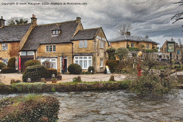The Motor Museum Bourton On The Water Picture Board by Kevin Maughan