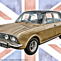 Buy canvas prints of The Golden Era of Ford Cortina by Kevin Maughan