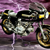 Buy canvas prints of Ducati 900 Super Sport by Kevin Maughan