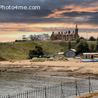 Buy canvas prints of Majestic Tynemouth Sailing Club Panorama by Kevin Maughan