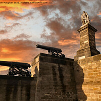 Buy canvas prints of Lord Collingwood Monument Tynemouth by Kevin Maughan