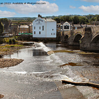 Buy canvas prints of Haydon Bridge Over The River Tyne by Kevin Maughan