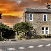 Buy canvas prints of Stone Built House In Haydon Bridge by Kevin Maughan