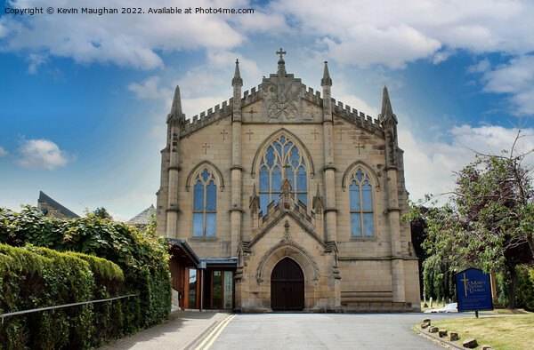 Majestic Medieval Church in Hexham Picture Board by Kevin Maughan