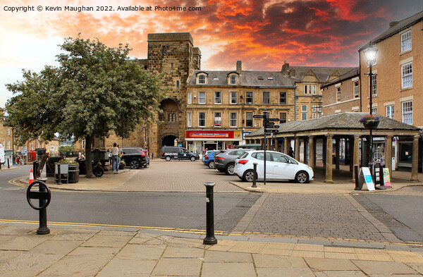 A Snapshot of History in Hexham Picture Board by Kevin Maughan