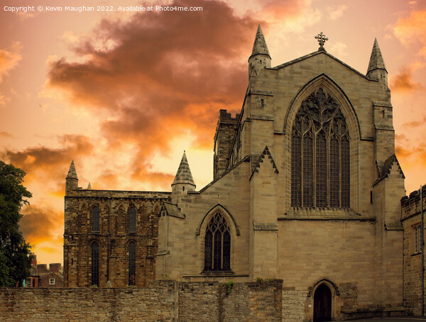 The Enchanting Hexham Abbey Picture Board by Kevin Maughan