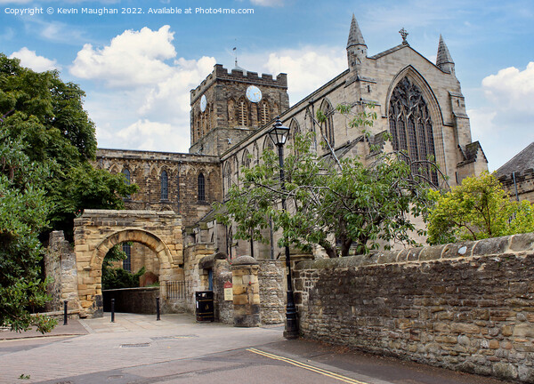 Majestic Hexham Abbey in Northumberland Picture Board by Kevin Maughan