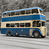 Buy canvas prints of 1954 Daimler Double Decker Bus by Kevin Maughan