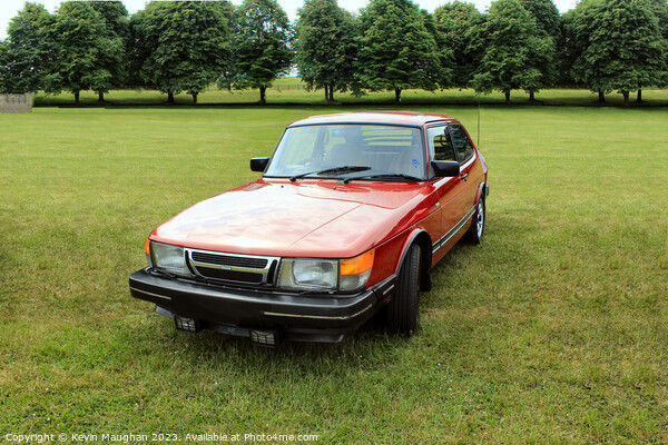 Saab 900 Hard Top 1984 Picture Board by Kevin Maughan