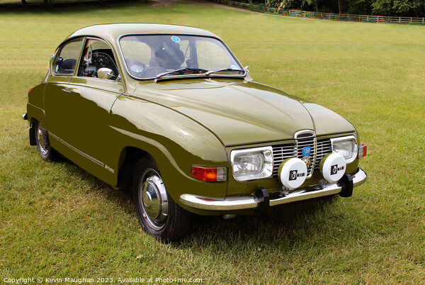 Saab 96 V4 1972 Picture Board by Kevin Maughan