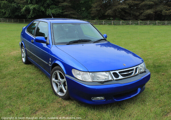 Saab 9-3 Aero Coupe 1999 Picture Board by Kevin Maughan