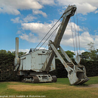 Buy canvas prints of 1931 Ruston Bucyrus 25-RB Steam Shovel by Kevin Maughan